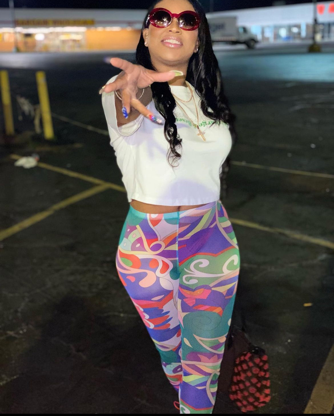Metro Boomin Sheer Footed Leggings