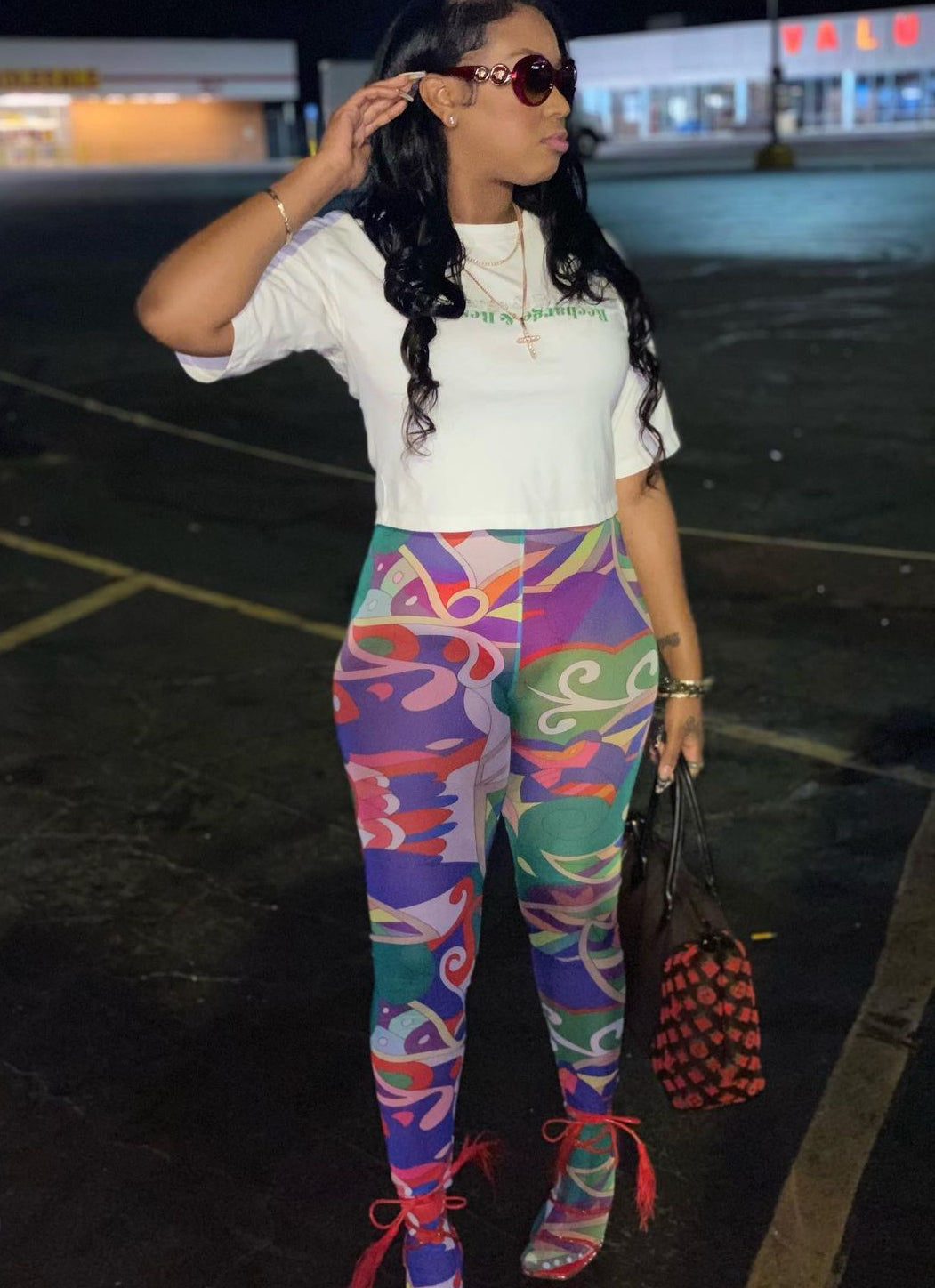 Metro Boomin Sheer Footed Leggings